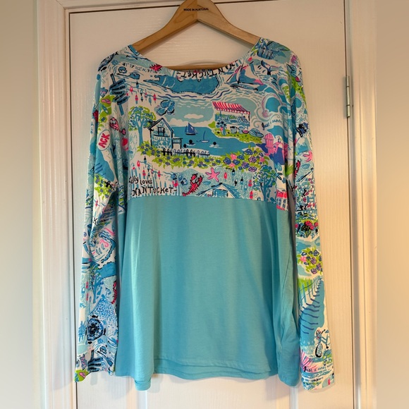 Lilly Pulitzer Finn Top - Picture 3 of 9
